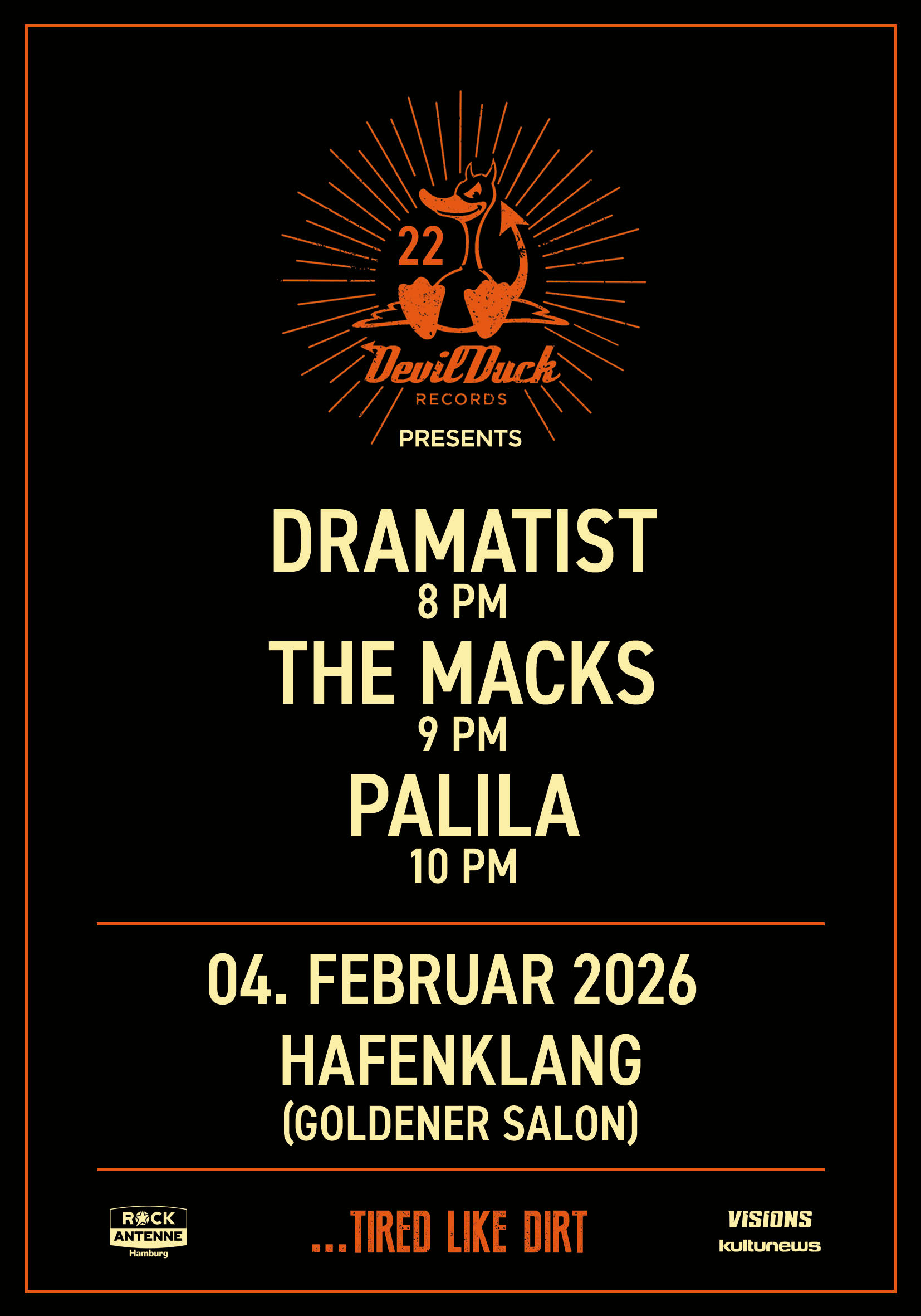 PALILA at Hafenklang (Goldener Salon)